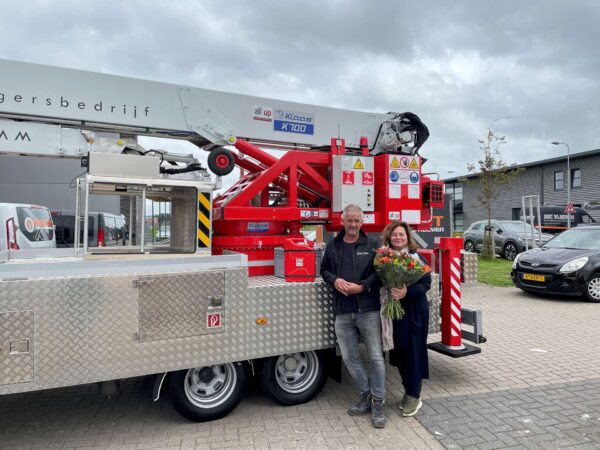Gloednieuwe K700RSX voor Pannenleggersbedrijf Leo Nelis B.V.