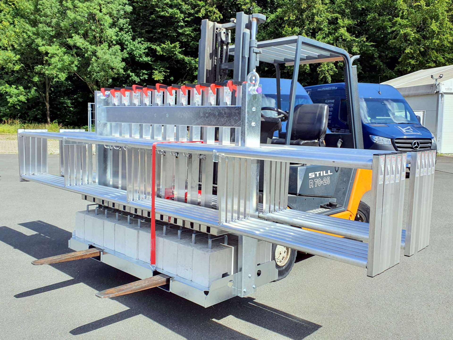 RSS Plat Dak Compact Transportframe 40 meter