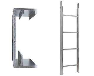 Ladderdeel 250 kg 2 meter