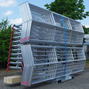 RSS Dakrandbeveiliging Transportframe met 30 meter