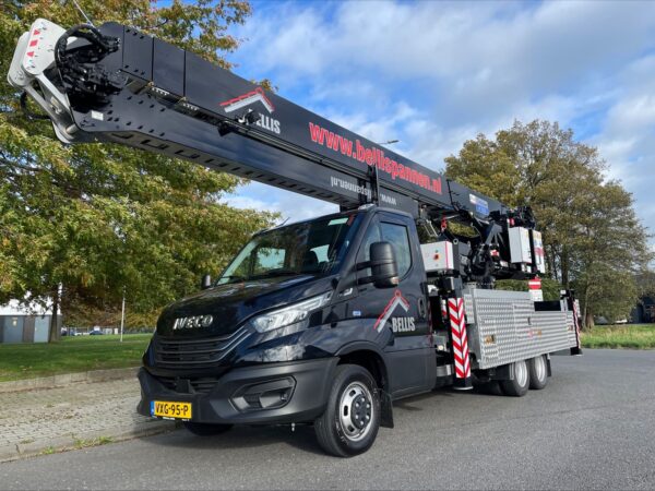 Nieuwe Klaas K700RHX BE-kraan voor Arie Bellis uit het Noord-Hollandse Schagen.