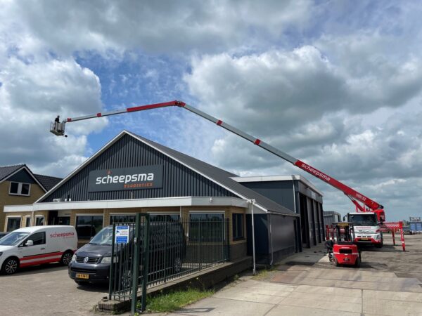Klaas K1003RHX voor Scheepsma Logistiek uit Wytgaard