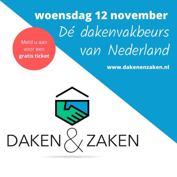 All-up op vakbeurs DAKEN & ZAKEN 2025 – Bezoek onze stand!